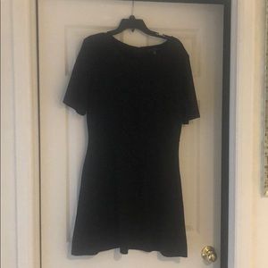 Black Short sweater dress